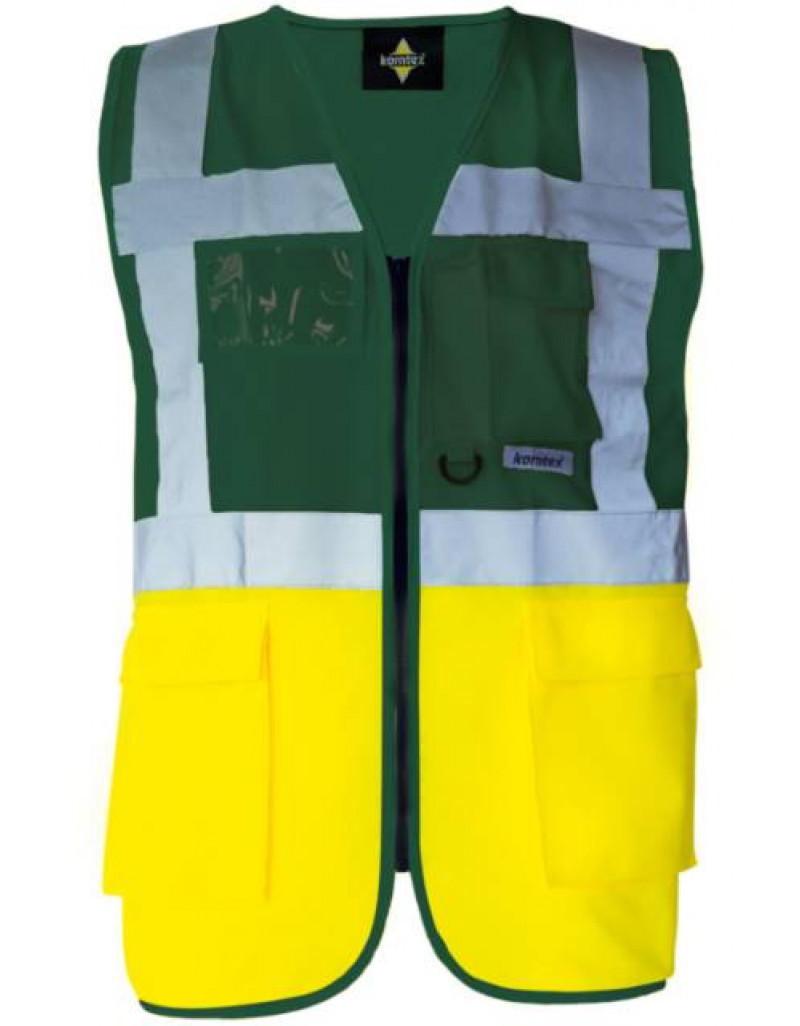 Vestă de lucru multifuncțională cu buzunare